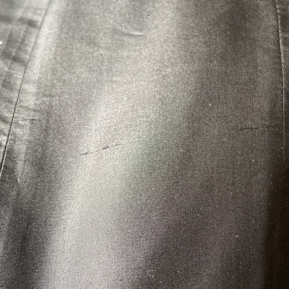 Coren Moore black satin strapless party cocktail dress - Picture 7 of 7